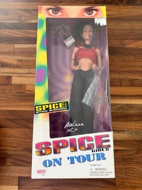 Spice Girls Mel C (Sporty Spice) On Tour Doll - Red Top, Black Pants